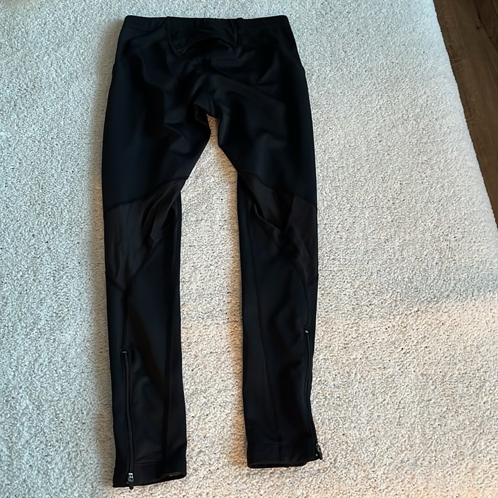 Road Runner Womens Pro Velocity Running Leggings Black Stretch Size XSP - Picture 6 of 7